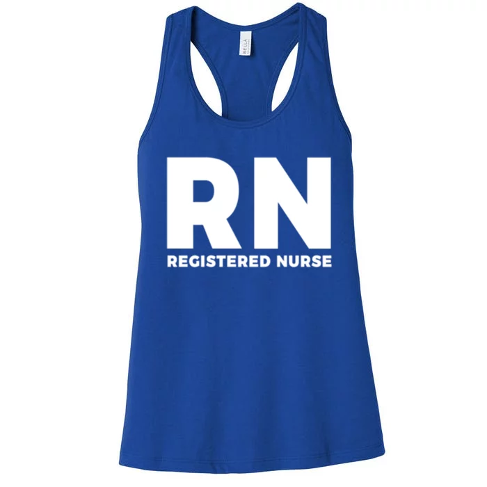 Rn Gift Great Gift Nurse Graduation Gift Women's Racerback Tank