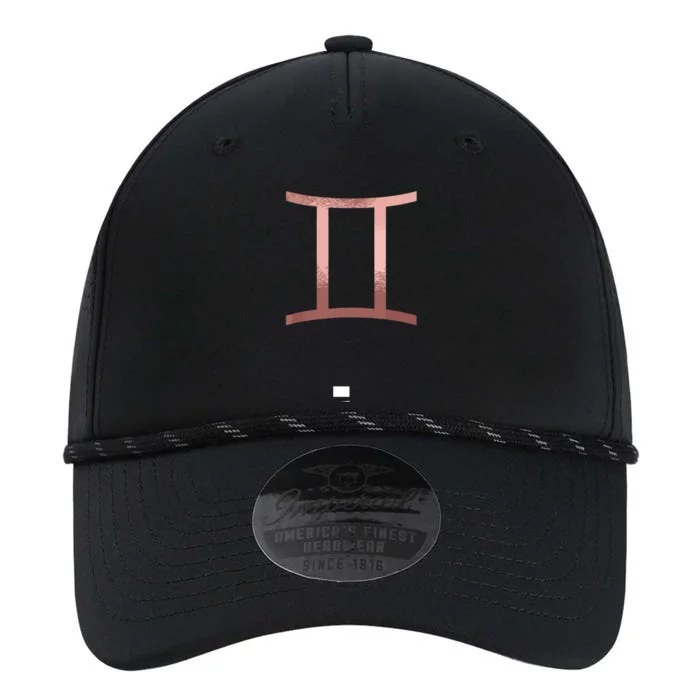 Rose Gold Gemini Twins Symbol Zodiac Star Sign Performance The Dyno Cap