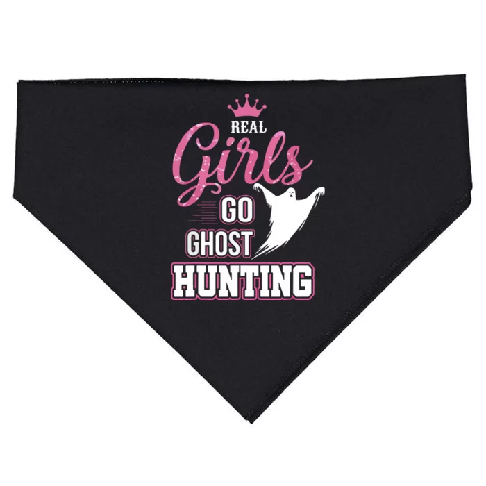 Real Go Ghost Hunting Gifts For Ghost Hunters USA-Made Doggie Bandana