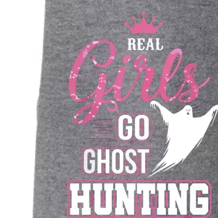 Real Go Ghost Hunting Gifts For Ghost Hunters Doggie 3-End Fleece Hoodie