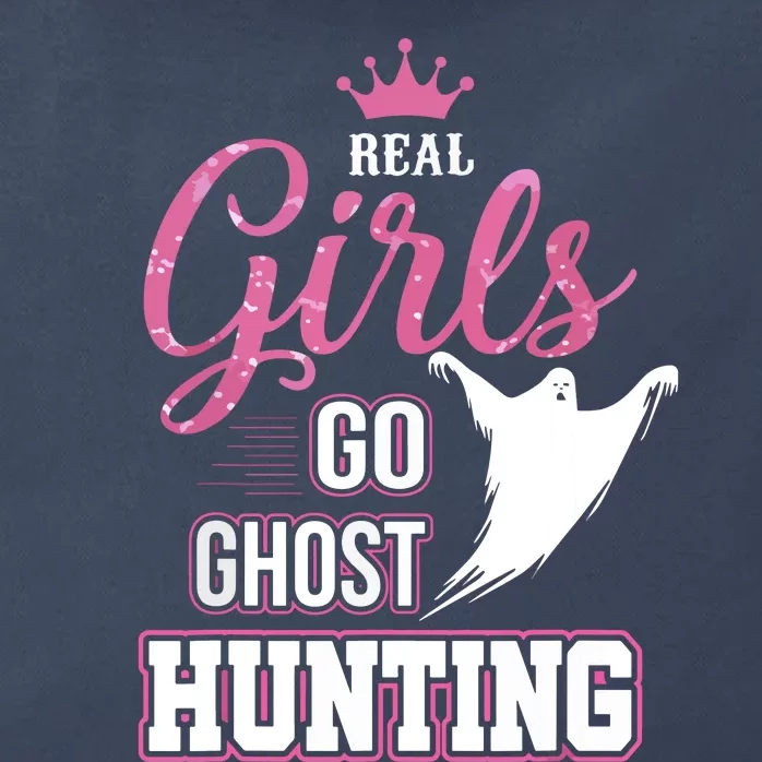 Real Go Ghost Hunting Gifts For Ghost Hunters Zip Tote Bag