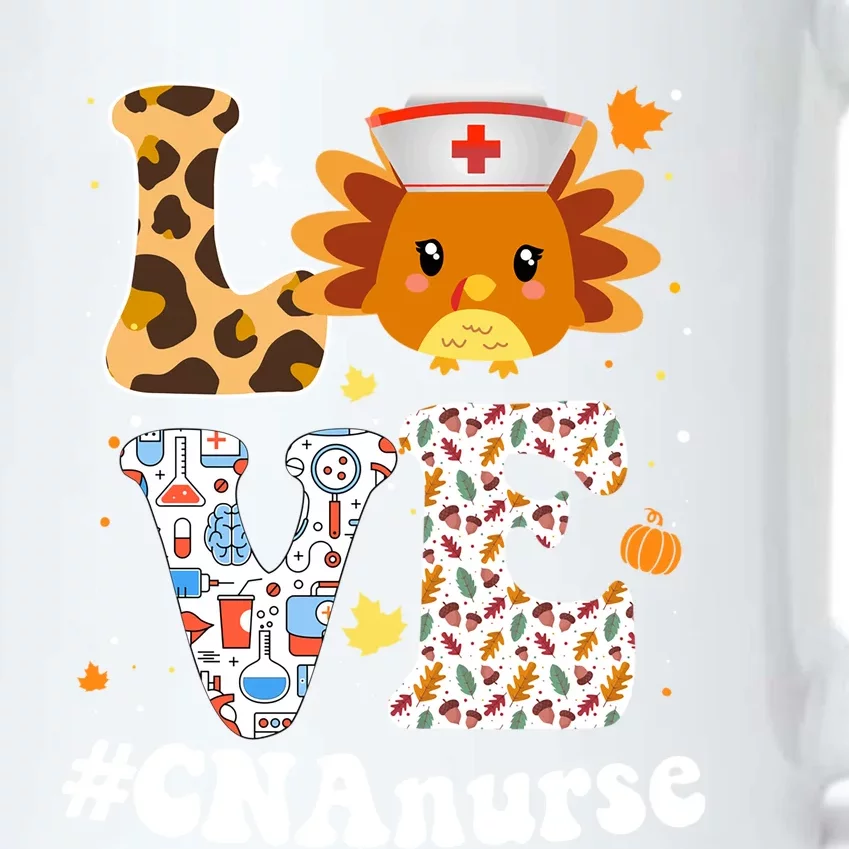 Retro Gobble Gobble Thanksgiving Cna Nurse Turkey Leoprad Rn Gift Black Color Changing Mug