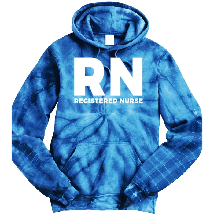 Rn Great Gift Nurse Graduation Gift Tie Dye Hoodie