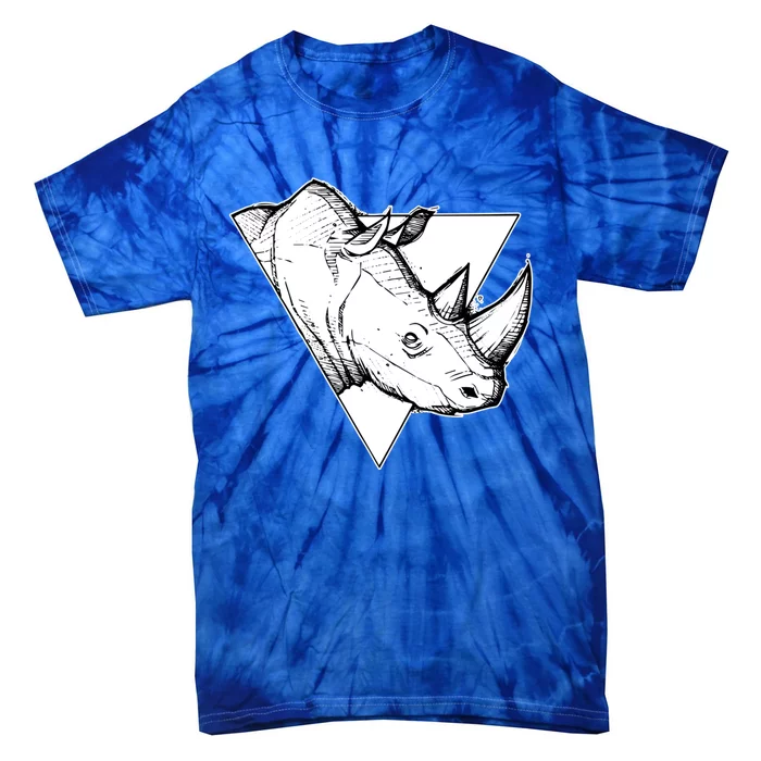 Rhino Great Gift Tie-Dye T-Shirt