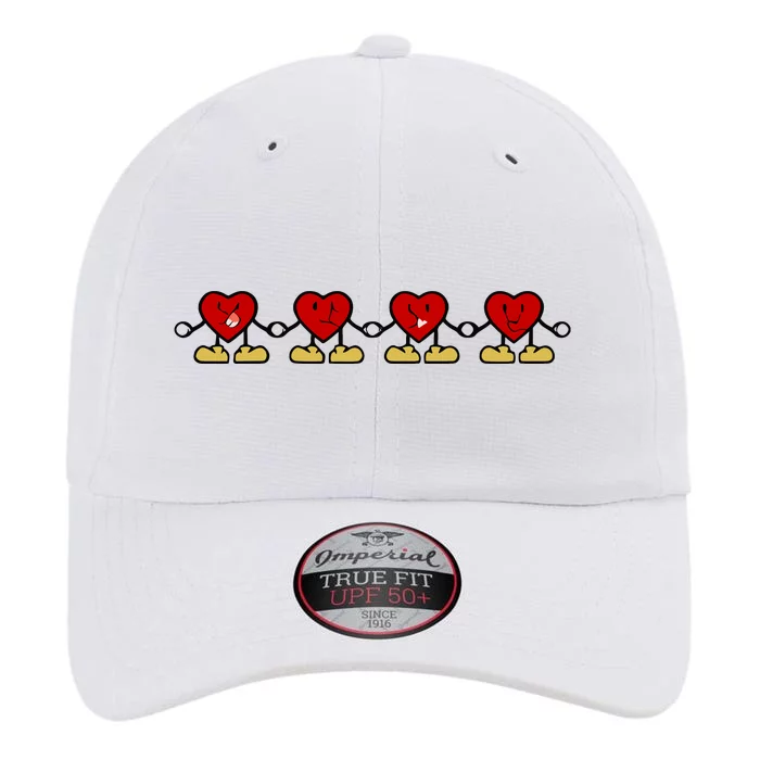 Retro Groovy Heart U R Not Alone The Original Performance Cap