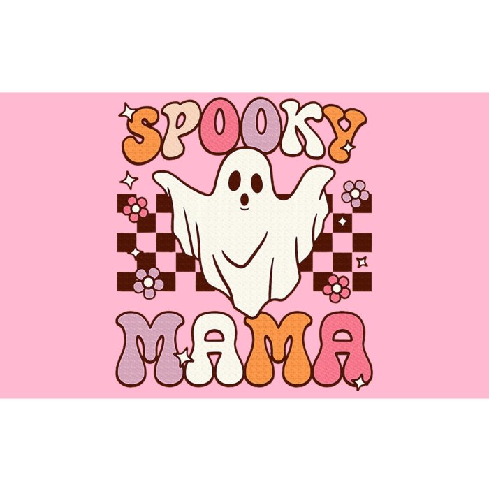 Retro Groovy Halloween Ghost Spooky Mama Costume Bumper Sticker