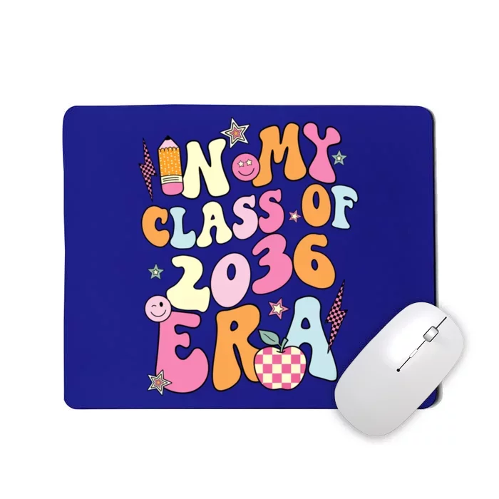 Retro Groovy In My Class Of 2036 Era Class Of 2036 Graduate Gift Mousepad