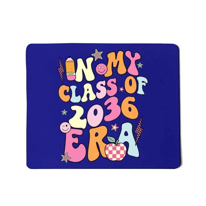 Retro Groovy In My Class Of 2036 Era Class Of 2036 Graduate Gift Mousepad