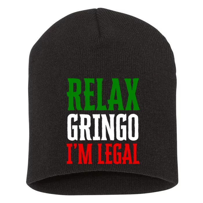 Relax Gringo IM Legal Short Acrylic Beanie