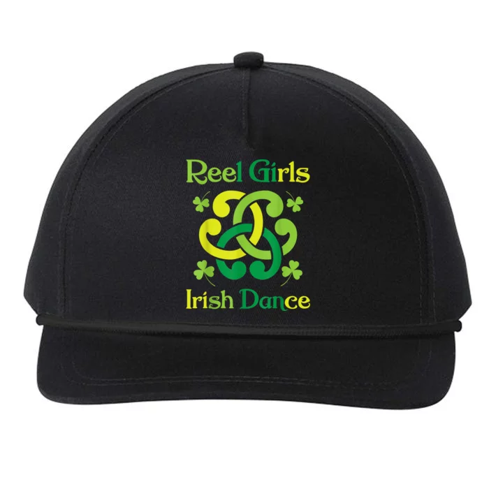 Reel Girl Irish Dance - Irish Dancer Ceili Reel Dance Snapback Five-Panel Rope Hat