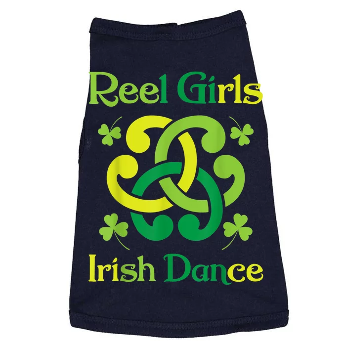 Reel Girl Irish Dance - Irish Dancer Ceili Reel Dance Doggie Tank