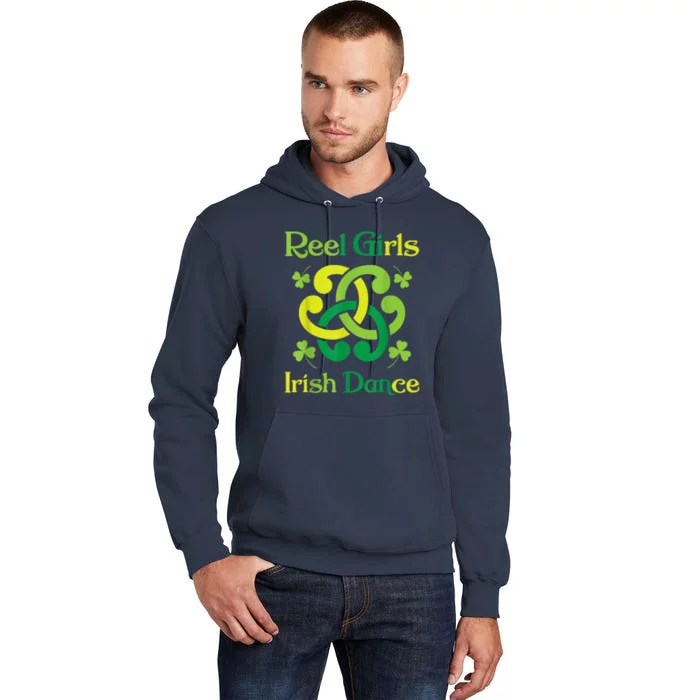 Reel Girl Irish Dance - Irish Dancer Ceili Reel Dance Tall Hoodie