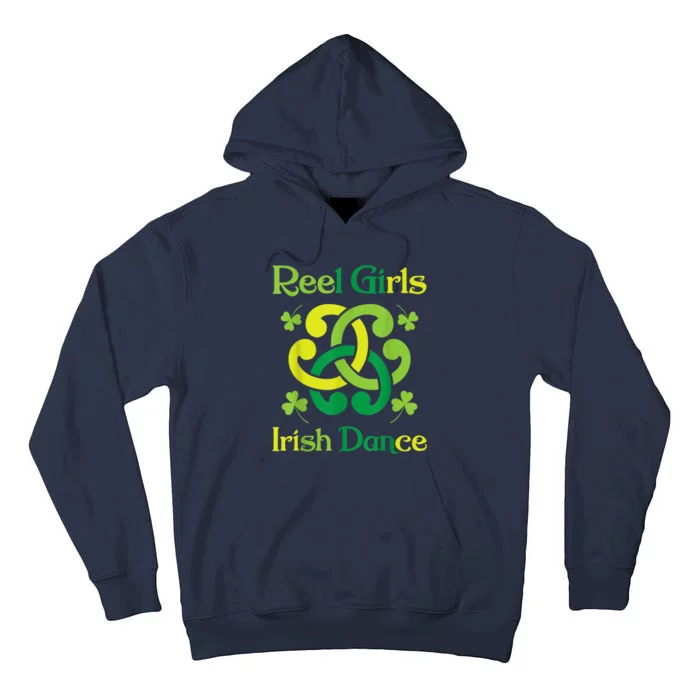 Reel Girl Irish Dance - Irish Dancer Ceili Reel Dance Tall Hoodie