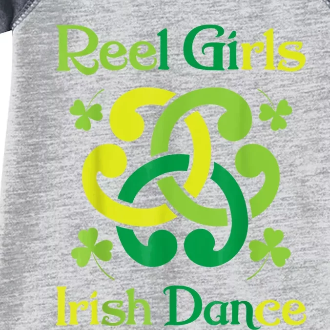 Reel Girl Irish Dance - Irish Dancer Ceili Reel Dance Infant Baby Jersey Bodysuit