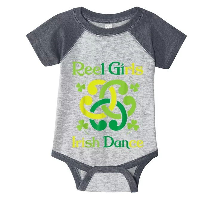 Reel Girl Irish Dance - Irish Dancer Ceili Reel Dance Infant Baby Jersey Bodysuit