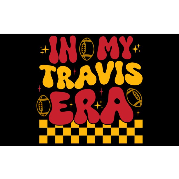 Retro Groovy In My Travis Era Bumper Sticker