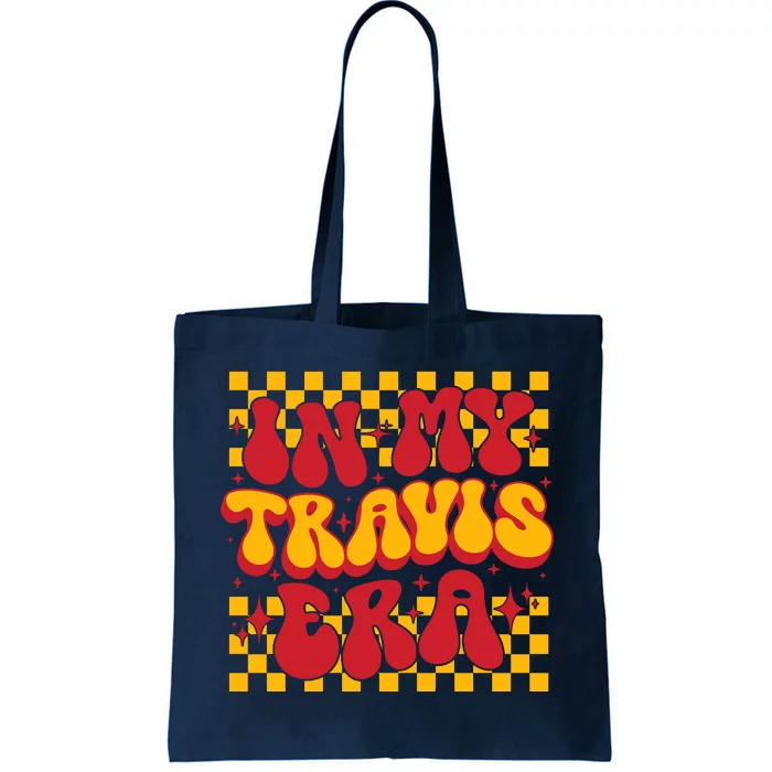 Retro Groovy In My Travis Era Tote Bag