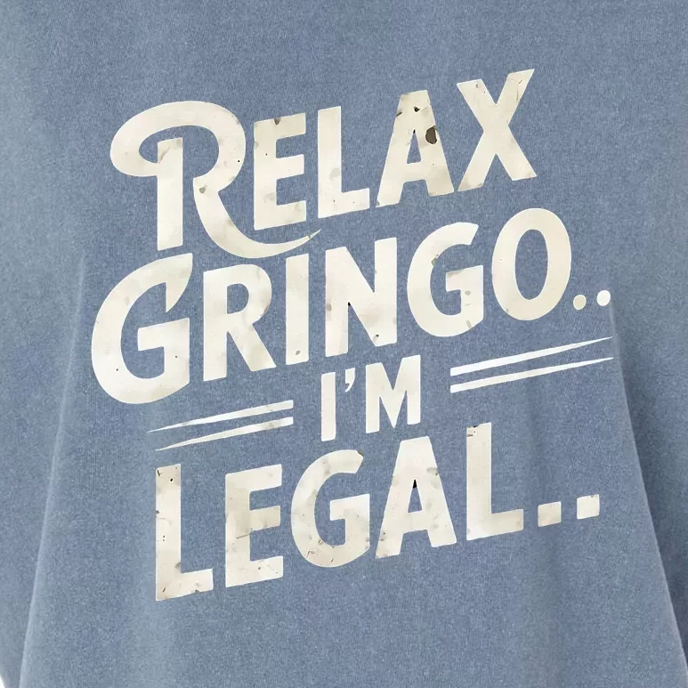 Relax Gringo Im Legal Garment-Dyed Women's Muscle Tee