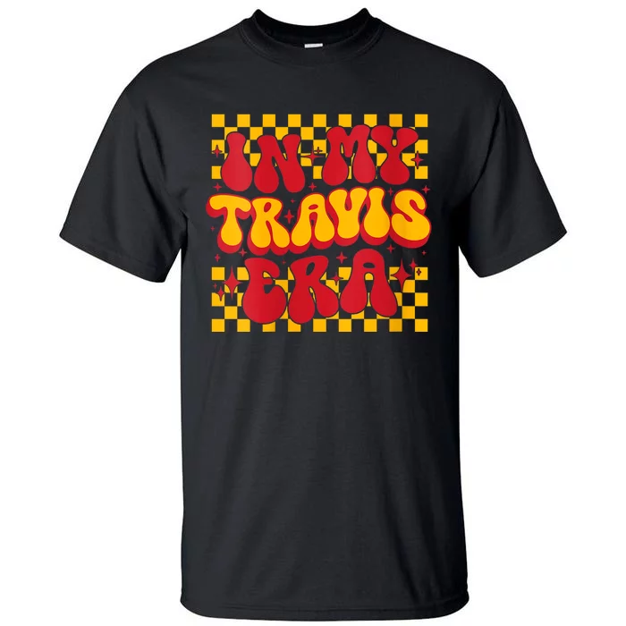 Retro Groovy In My Travis Era Tall T-Shirt