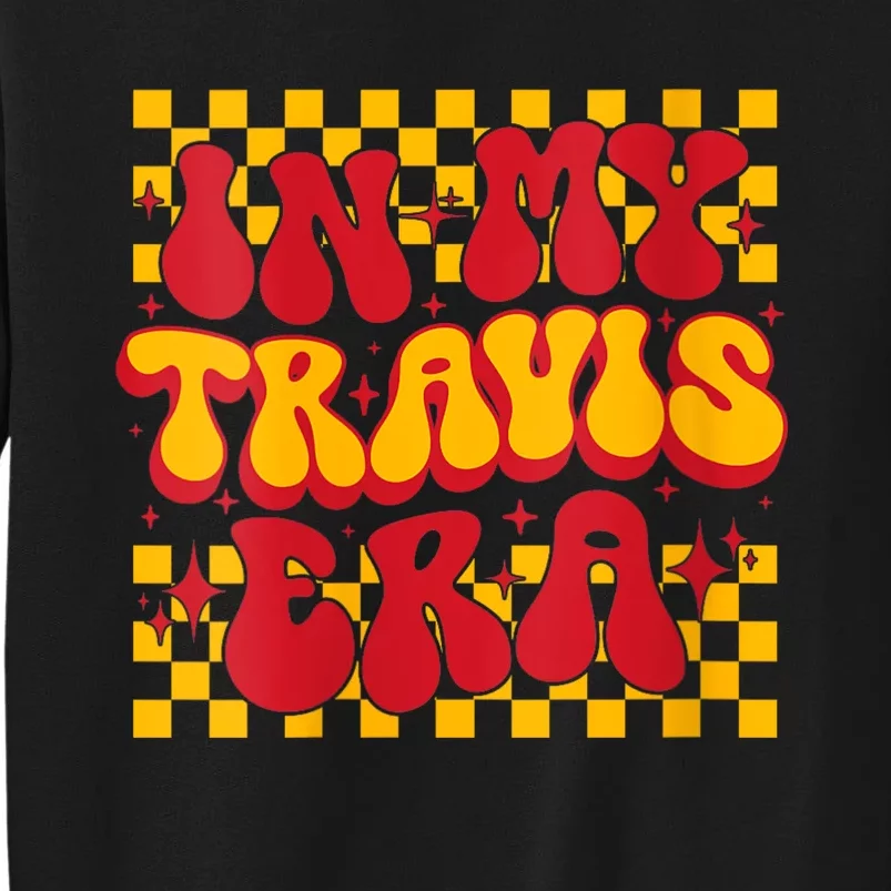 Retro Groovy In My Travis Era Tall Sweatshirt