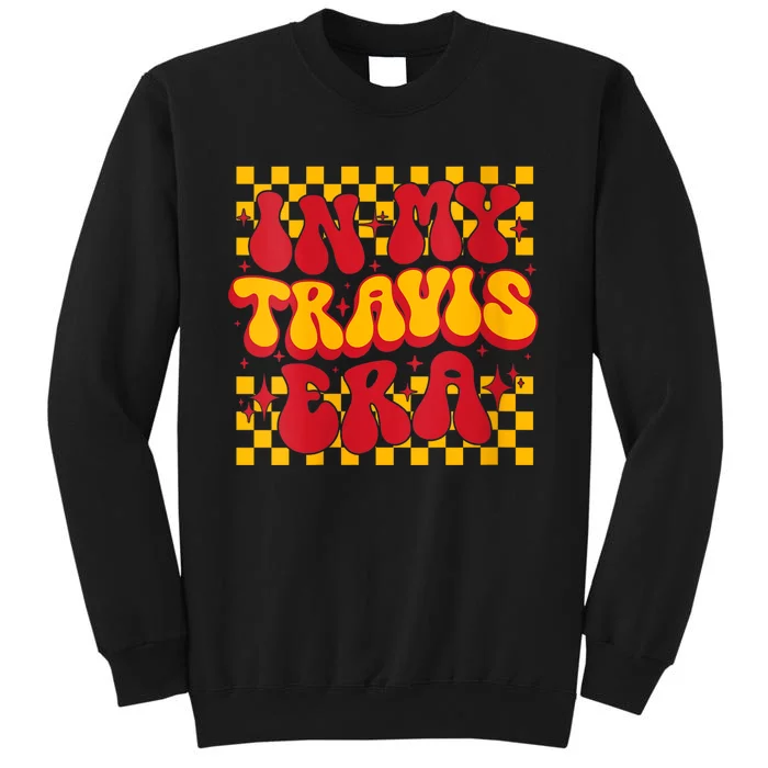 Retro Groovy In My Travis Era Tall Sweatshirt