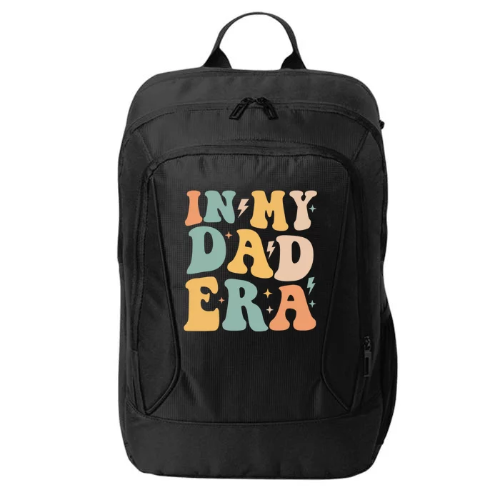 Retro Groovy In My Dad Era FatherS Day Gift City Backpack