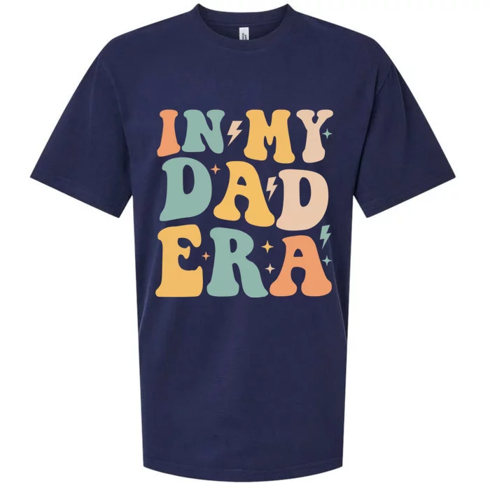 Retro Groovy In My Dad Era FatherS Day Gift Sueded Cloud Jersey T-Shirt