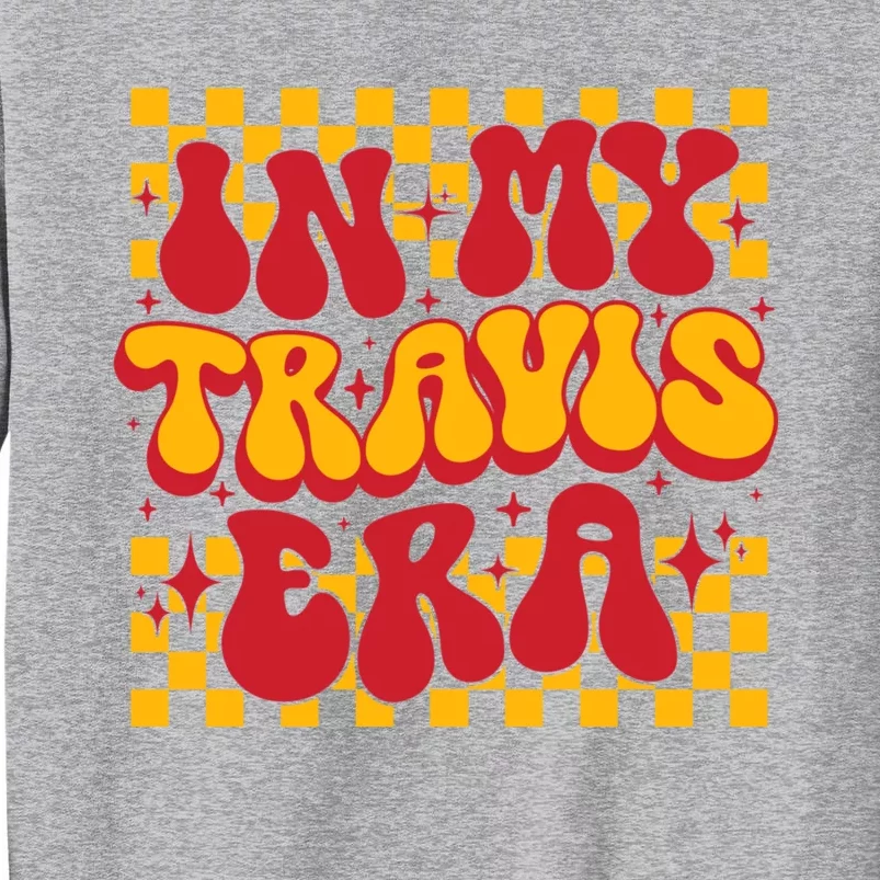 Retro Groovy In My Travis Era Tall Sweatshirt