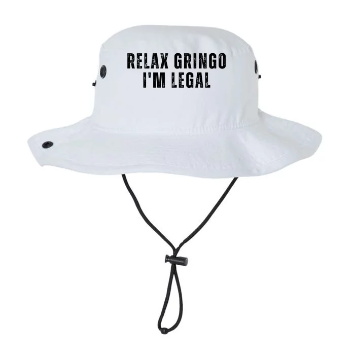 Relax Gringo Im Legal Funny Immigration Legacy Cool Fit Booney Bucket Hat