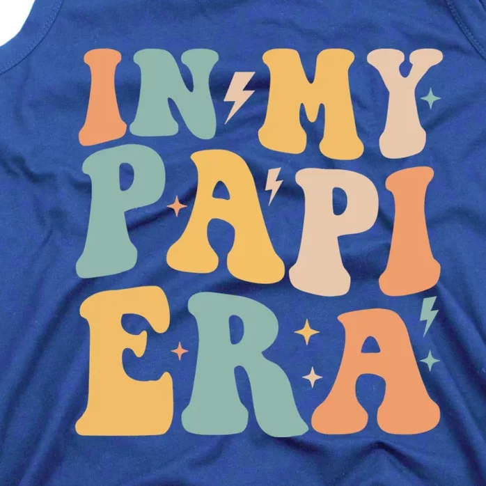 Retro Groovy In My Papi Era FatherS Day Great Gift Tank Top