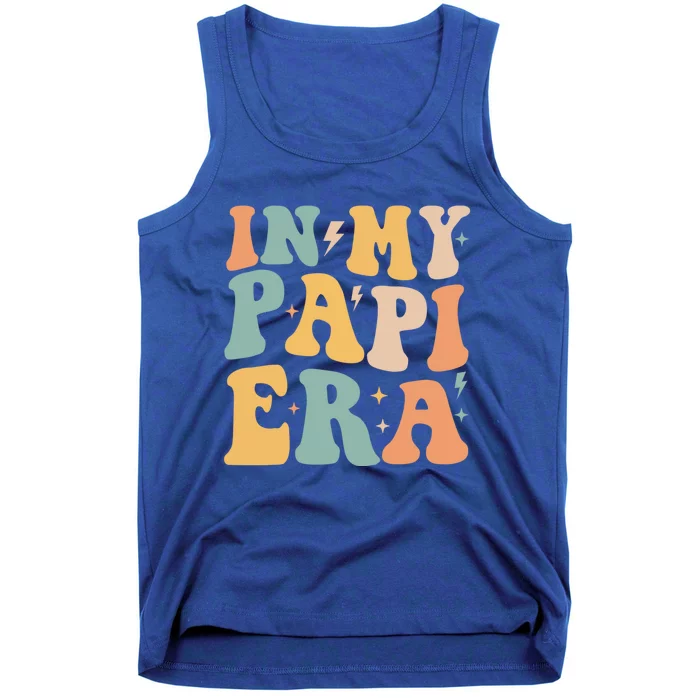 Retro Groovy In My Papi Era FatherS Day Great Gift Tank Top