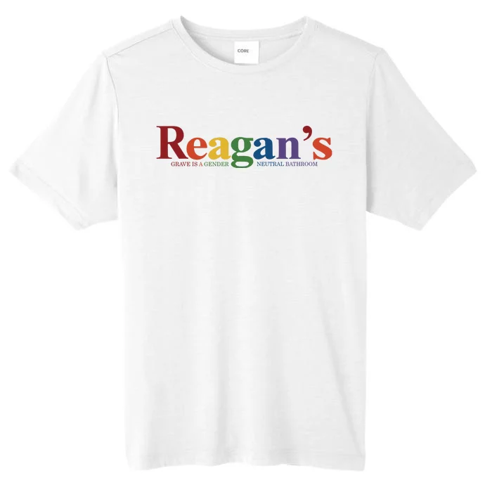 Reagans Grave Is A Gender Neutral Bathroom Pride ChromaSoft Performance T-Shirt