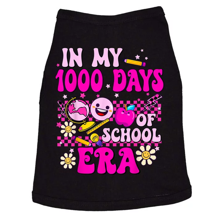 Retro Groovy In My 1000 Days Of School Era 1000 Days Smarter Doggie Tank