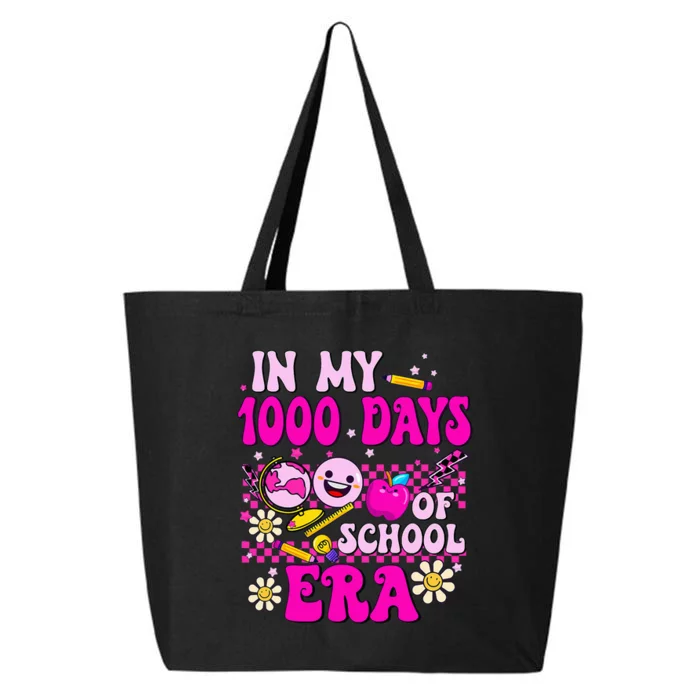 Retro Groovy In My 1000 Days Of School Era 1000 Days Smarter 25L Jumbo Tote