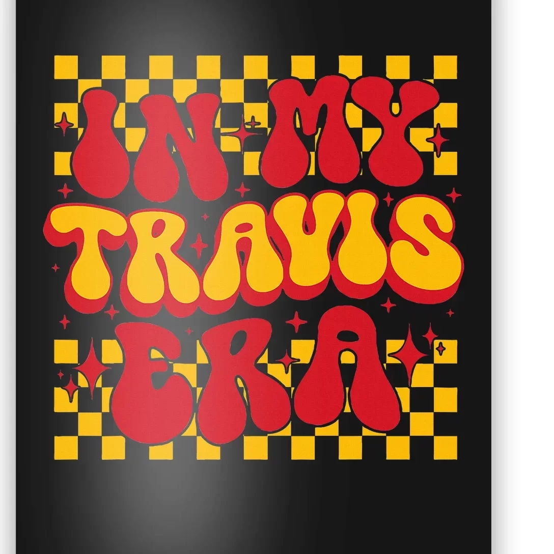 Retro Groovy In My Travis Era Poster