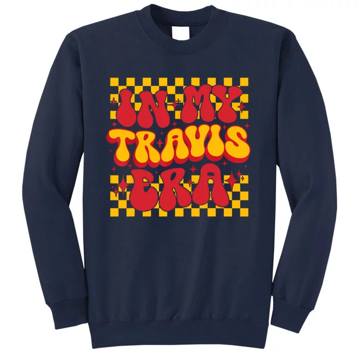 Retro Groovy In My Travis Era Tall Sweatshirt