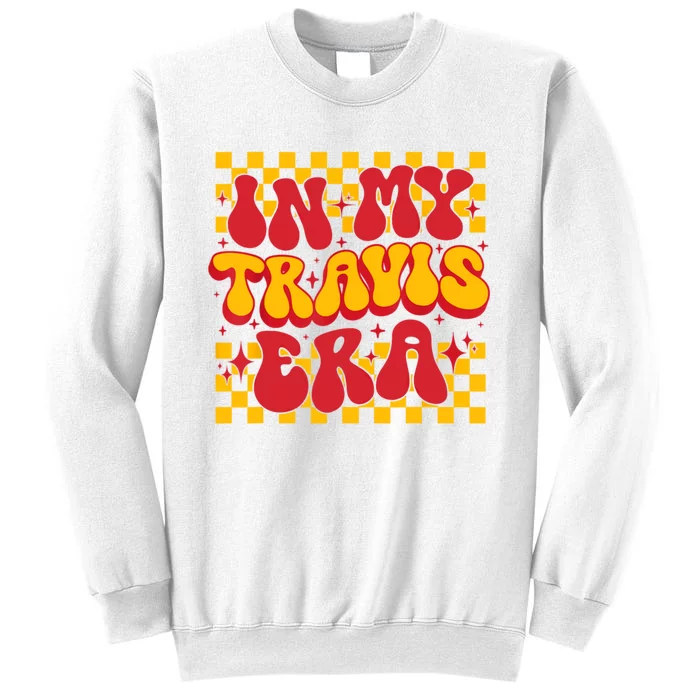 Retro Groovy In My Travis Era Sweatshirt