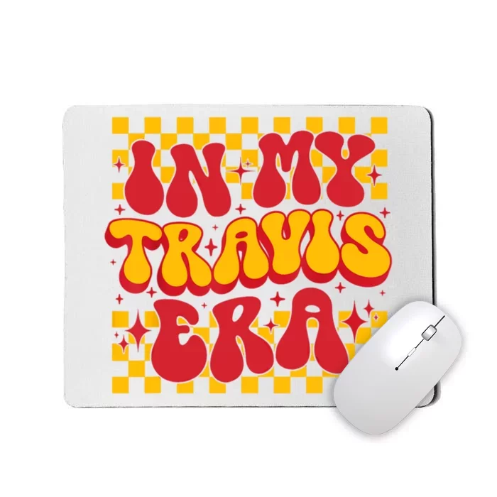 Retro Groovy In My Travis Era Mousepad