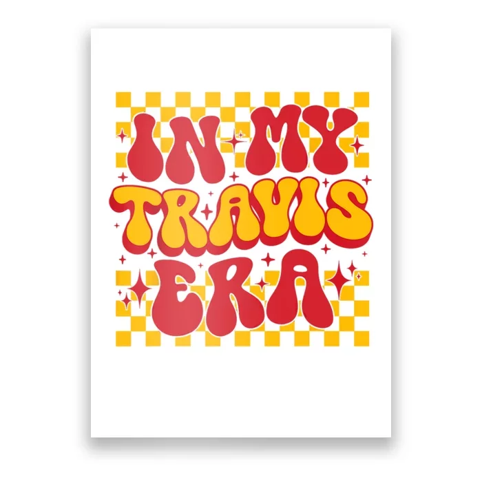 Retro Groovy In My Travis Era Poster