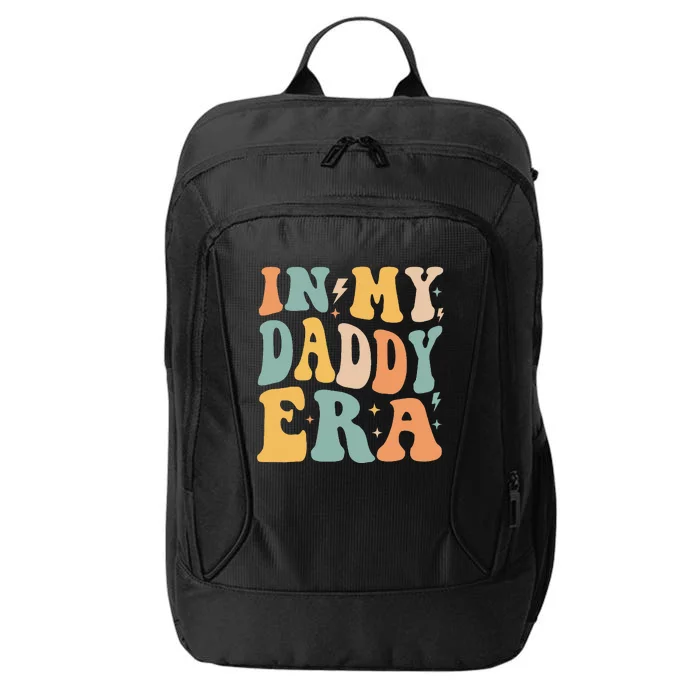 Retro Groovy In My Daddy Era FatherS Day City Backpack