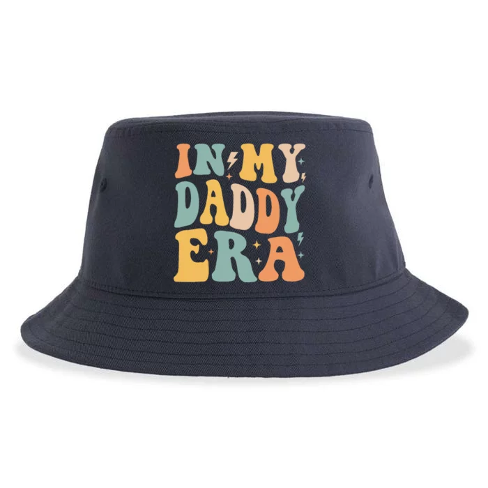 Retro Groovy In My Daddy Era FatherS Day Sustainable Bucket Hat