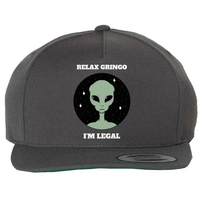 Relax Gringo IM Legal Wool Snapback Cap