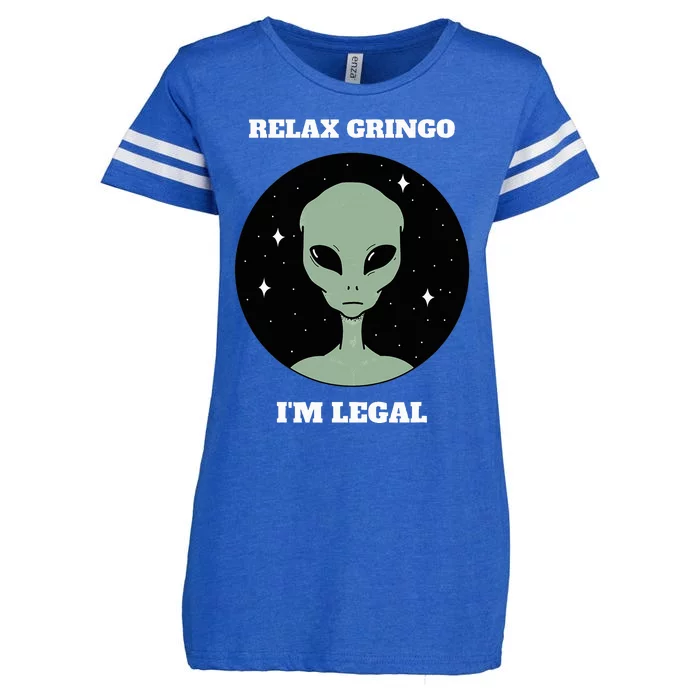 Relax Gringo IM Legal Enza Ladies Jersey Football T-Shirt