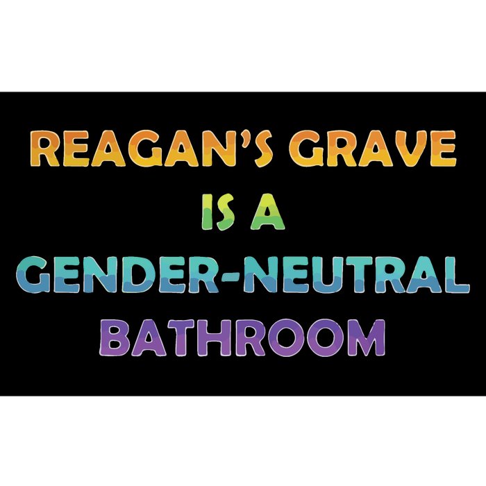 Reagan’s Grave Is A Gender Neutral Bathroom Bumper Sticker