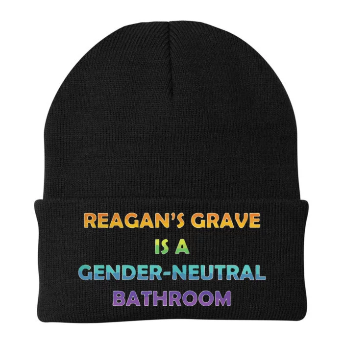 Reagan’s Grave Is A Gender Neutral Bathroom Knit Cap Winter Beanie