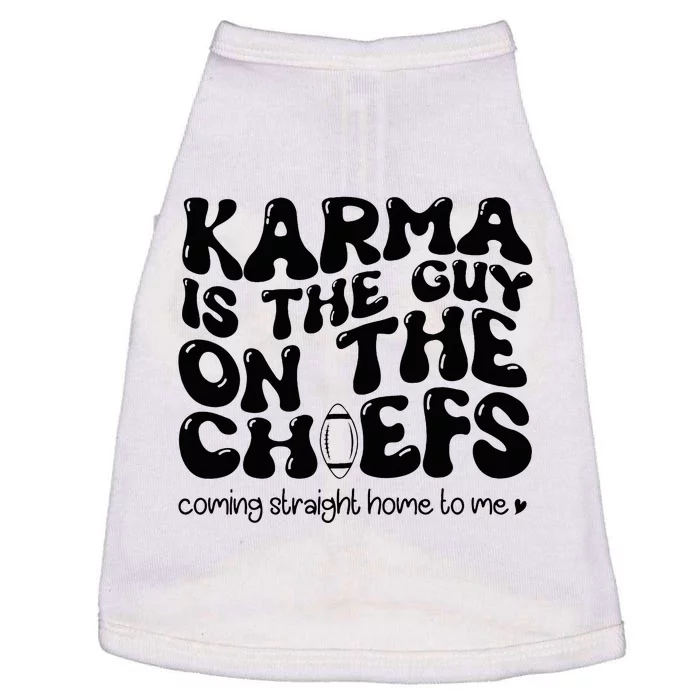 Retro Groovy Karma Is the Guy on the Chief Doggie Tank