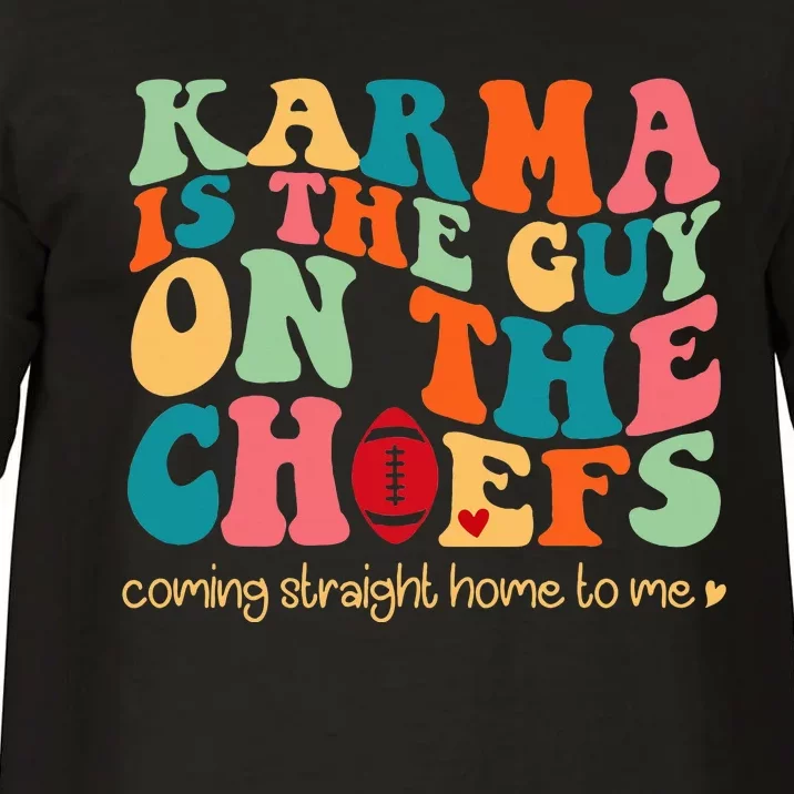 Retro Groovy Karma Is the Guy on the Chief Comfort Colors T-Shirt