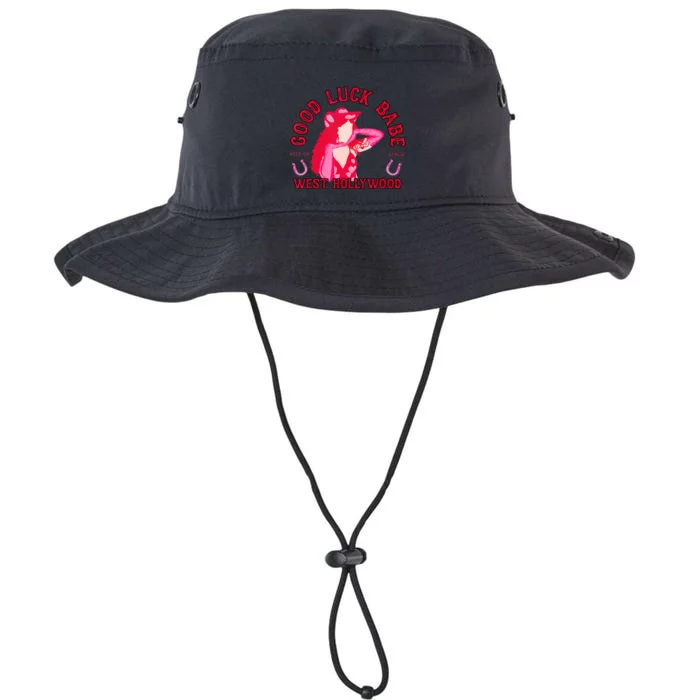 Retro Good Luck Babe Western Cowgirl Pony Club Disco Legacy Cool Fit Booney Bucket Hat