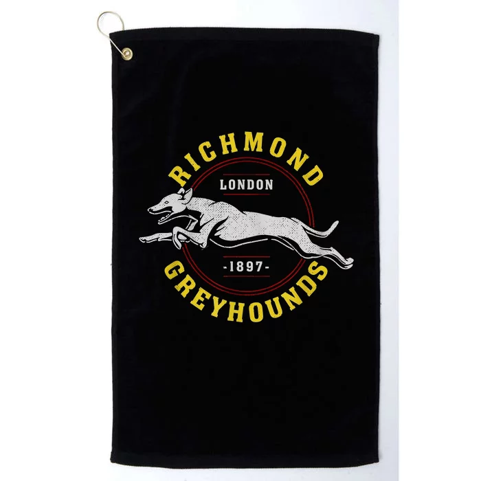 Richmond Greyhounds Lon Don 1897 Lasso AFC Richmond Believe Platinum Collection Golf Towel