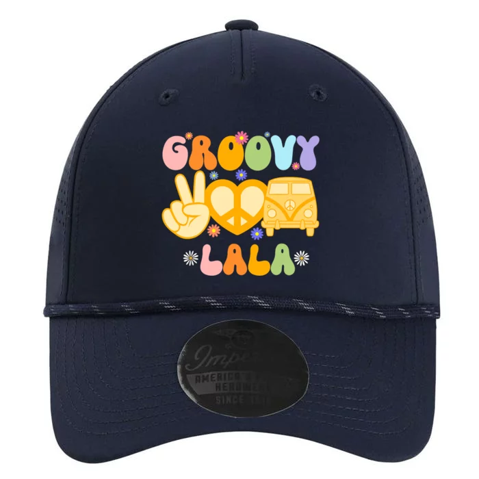 Retro Groovy Lala Grandma Hippie Family Matching Mothers Day Performance The Dyno Cap